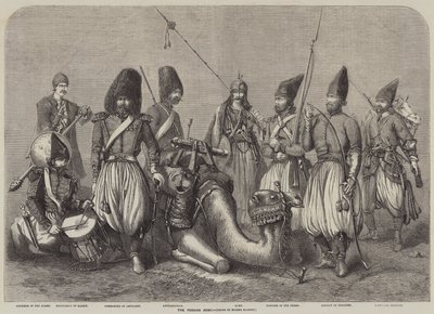 El ejército persa de Eugene Flandin